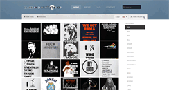 Desktop Screenshot of blackandwhitetshop.com